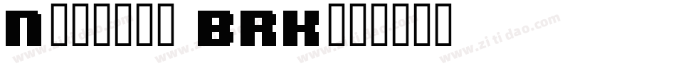 Nominal BRK字体转换